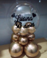 Balão bubble decorado R$ 59,00